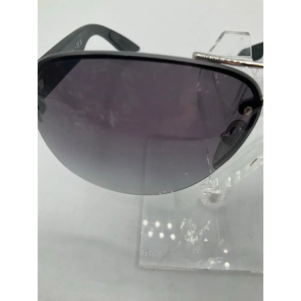 PRADA Sunglasses, SPS 55Y Matte Black/Silver
